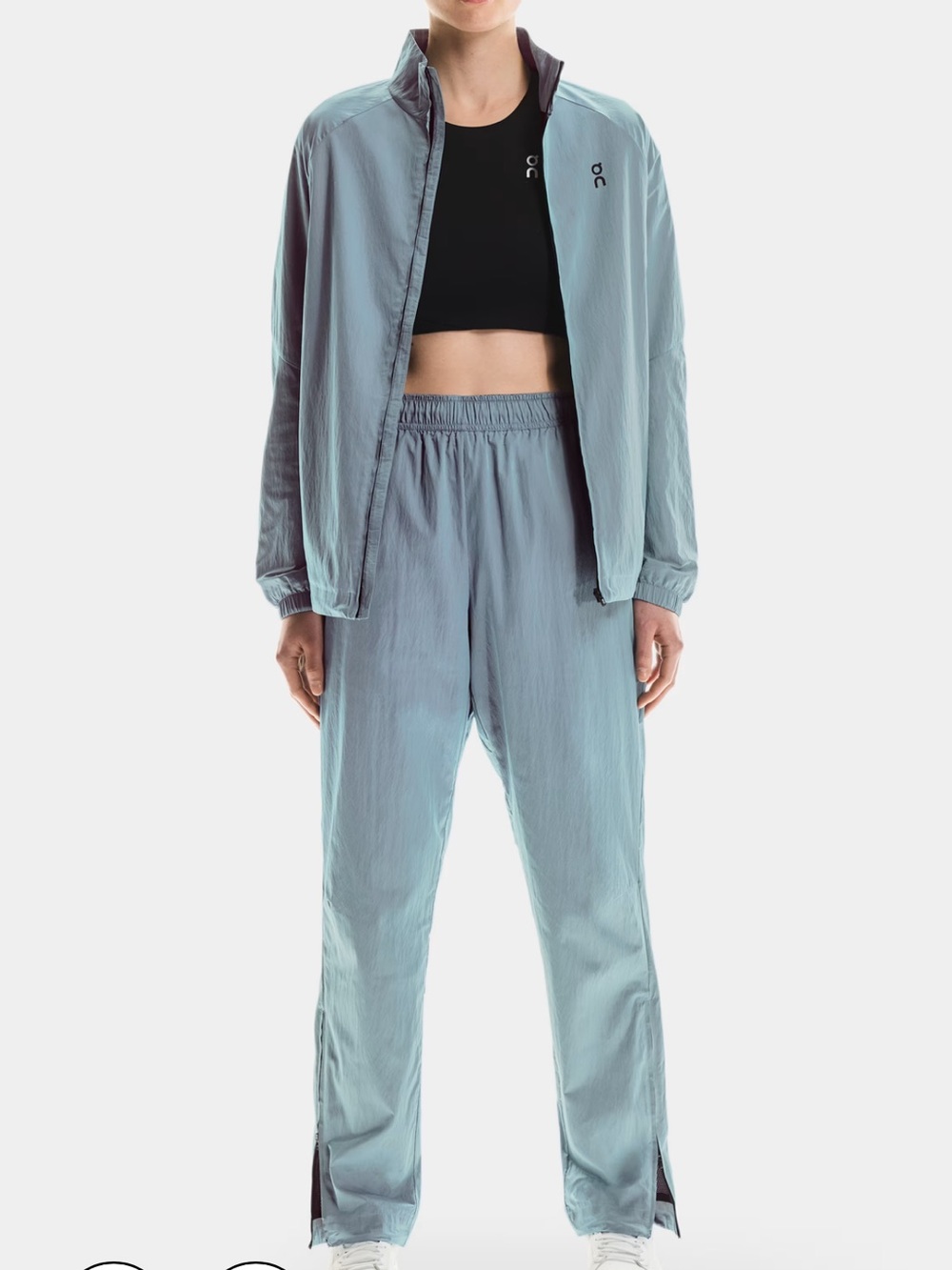 Run On Clouds Court Pants Geyser Women’s Large Swiss Engineering Warm Up Lined